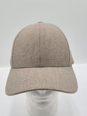 B55 Varsity Headwear Legacy Structured Beige Hat Cap Size Large